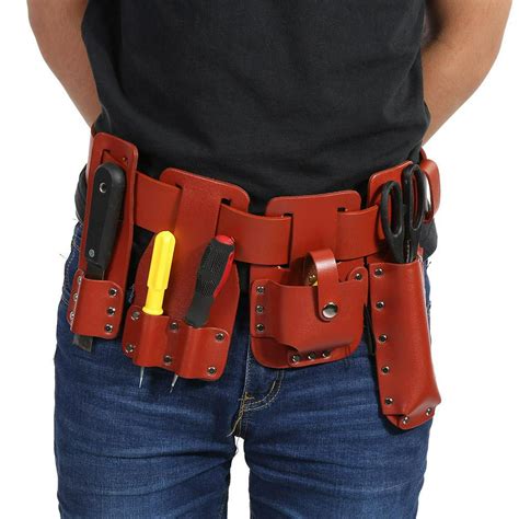 Tool belt pouch - Jul 2, 2004 · Tool Pouch, PowerLine Series Utility Pouch Fits Tool Belts up to 2.5-Inch, Strong Rivet Reinforced Stitching, 18-Pocket Klein Tool's durable PowerLine tool pouch will help keep your tools handy. These heavy-duty pouches are contructed of double layered 1000D washable Cordura material. 